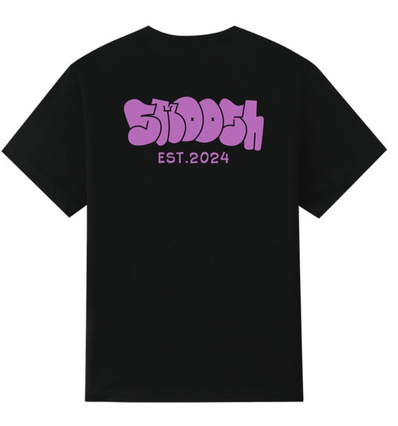 Smoosh Black Graffiti Tee