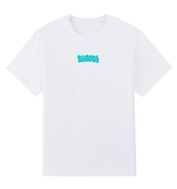 Smoosh White Graffiti Tee